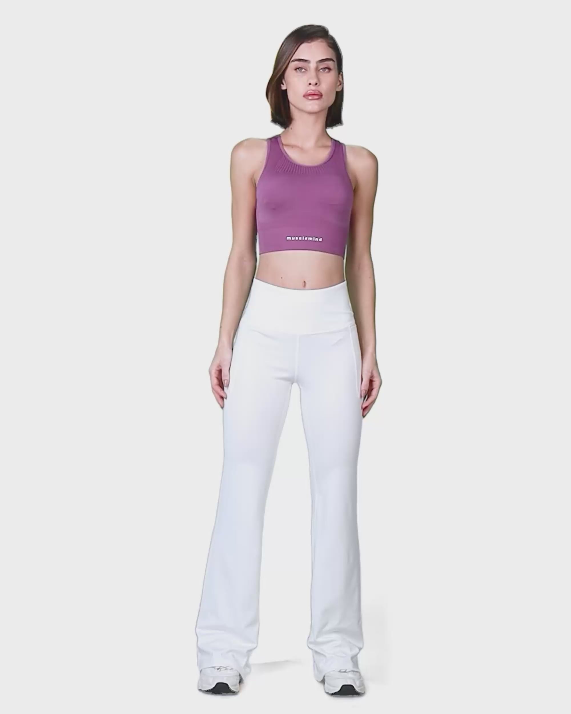 High Waist Flare Pants