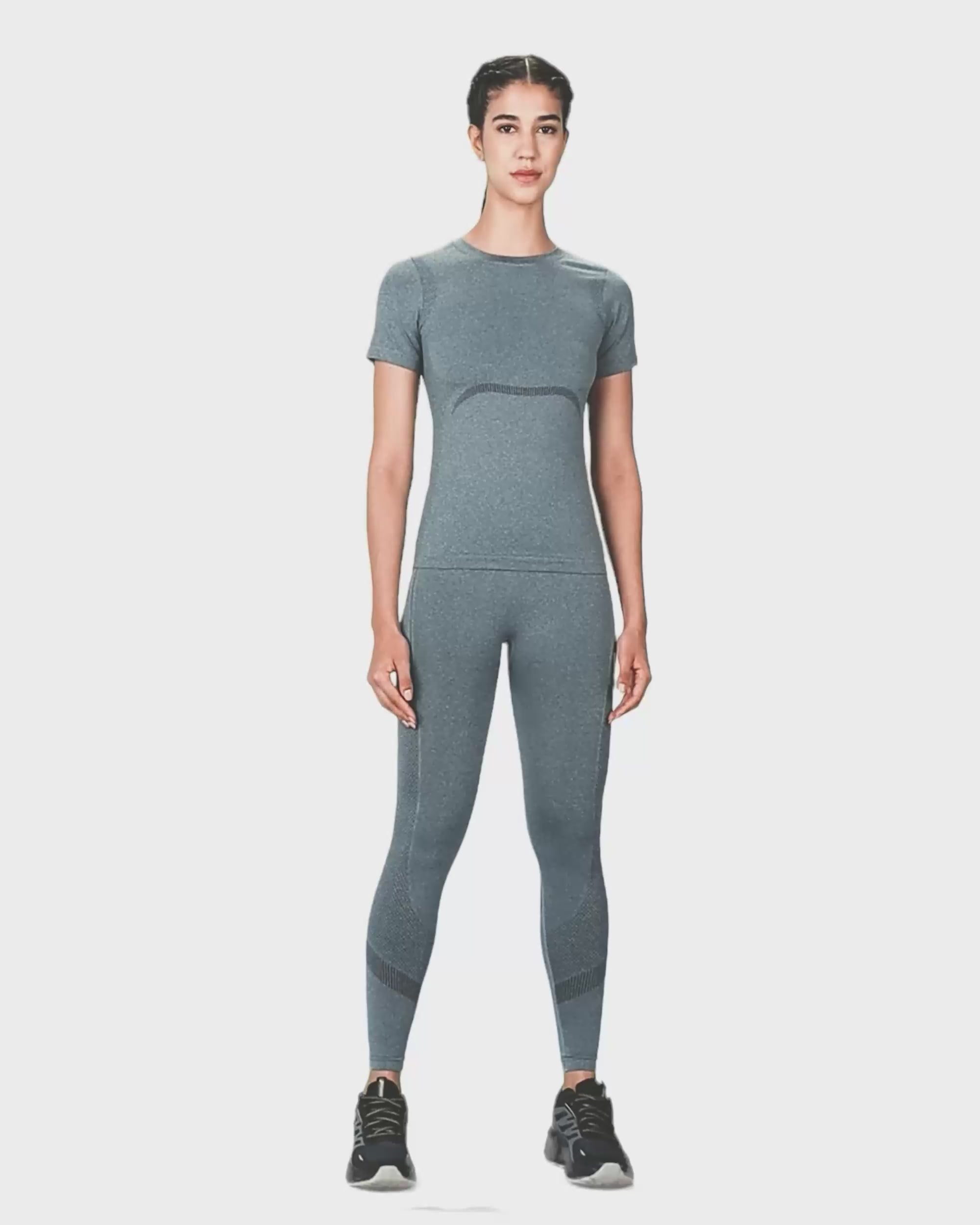 Womens Seamless Slim fit T-shirt