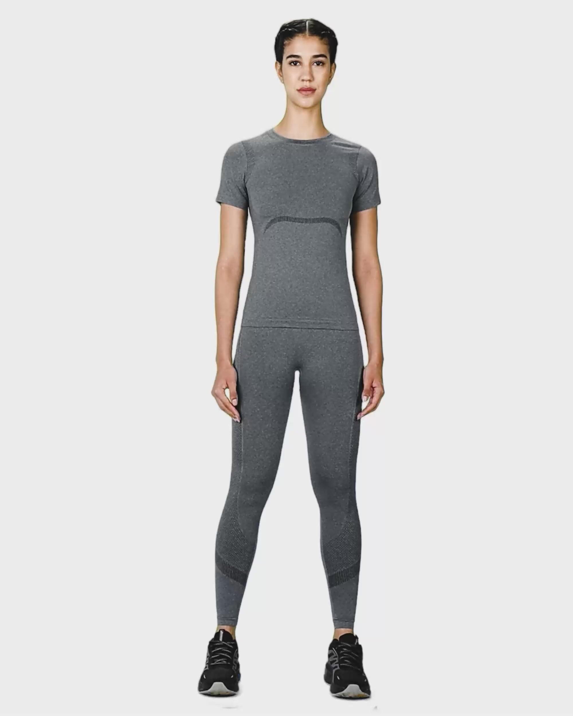 Womens Seamless Slim fit T-shirt